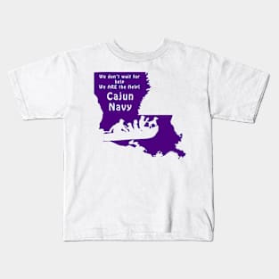 Louisiana Cajun Navy Kids T-Shirt